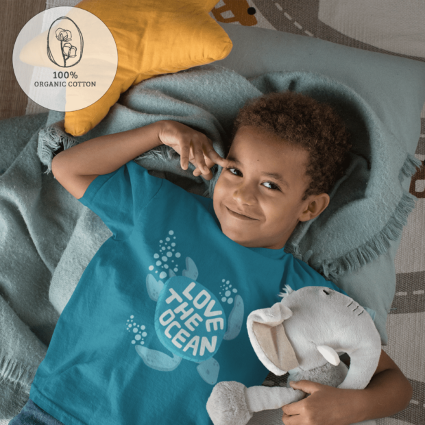 Love the Ocean - Organic cotton kids t-shirt