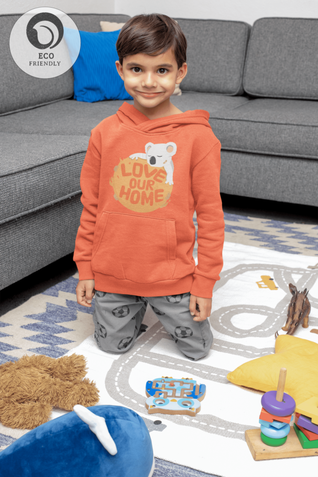 Love Our Home - Kids eco hoodie