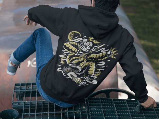 Living Stars - Unisex eco raglan hoodie