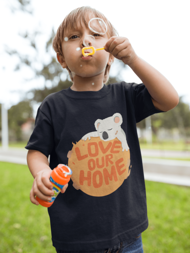 Love Our Home - Organic cotton kids t-shirt