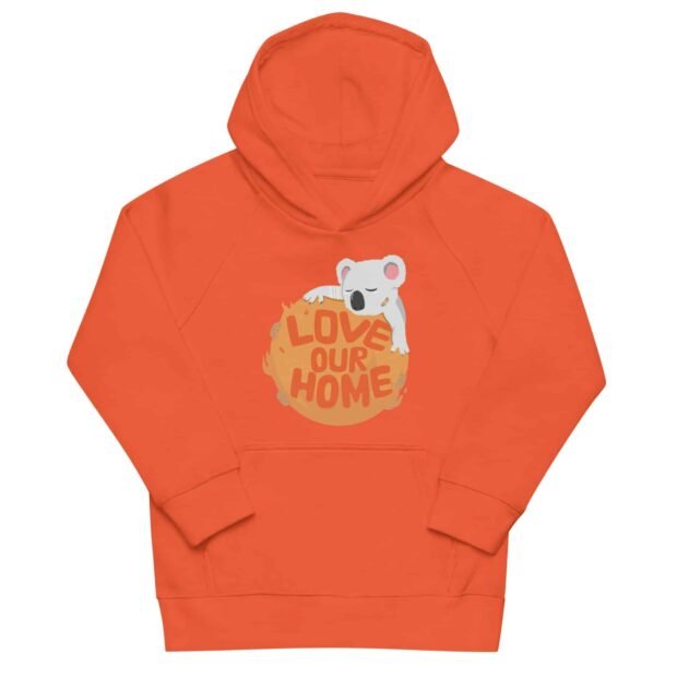 Love Our Home - Kids eco hoodie - Image 2