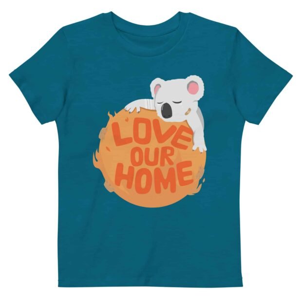Love Our Home - Organic cotton kids t-shirt - Image 3