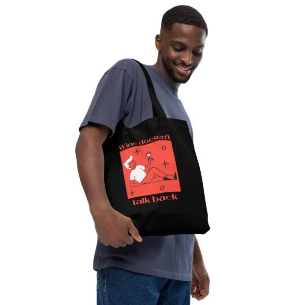 Organic fashion tote bag - Image 4
