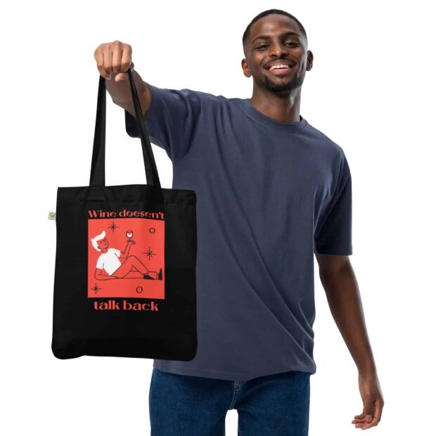 Organic fashion tote bag - Image 3