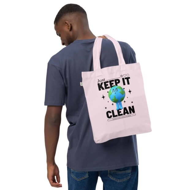 Keep it Clean - Organic fashion tote bag - Image 6