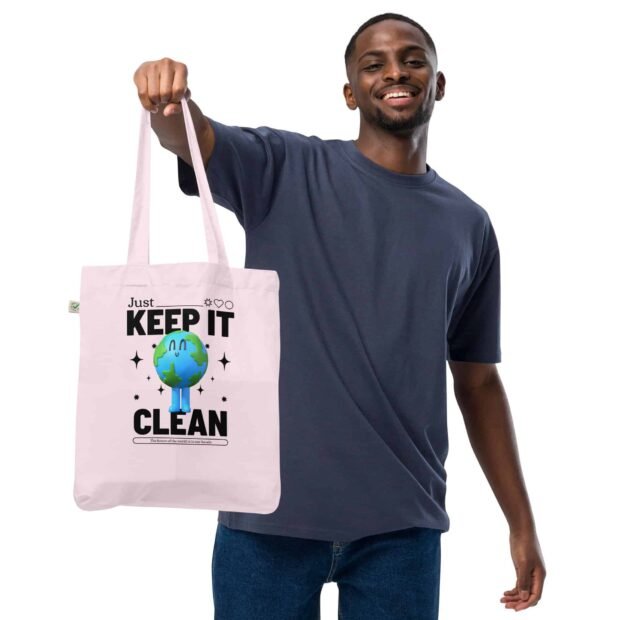 Keep it Clean - Organic fashion tote bag - Image 4