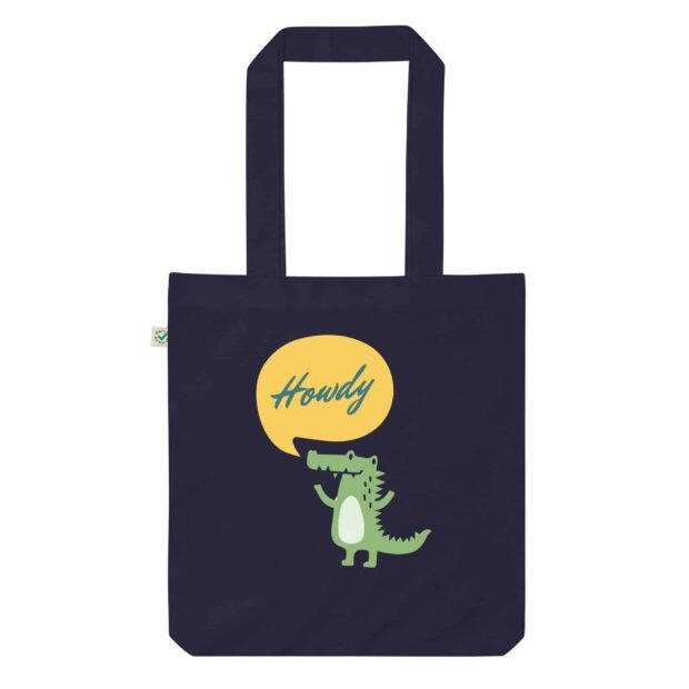 Howdy - Organic fashion tote bag