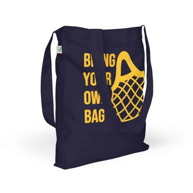 Organic fashion tote bag - Image 6