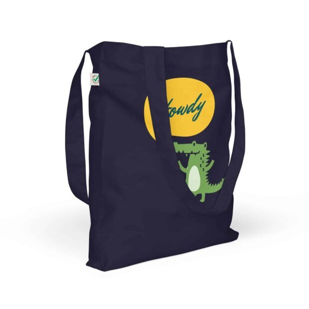 Howdy - Organic fashion tote bag - Image 3