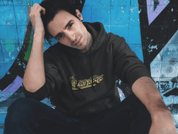 Living Stars - Unisex eco raglan hoodie - Image 3