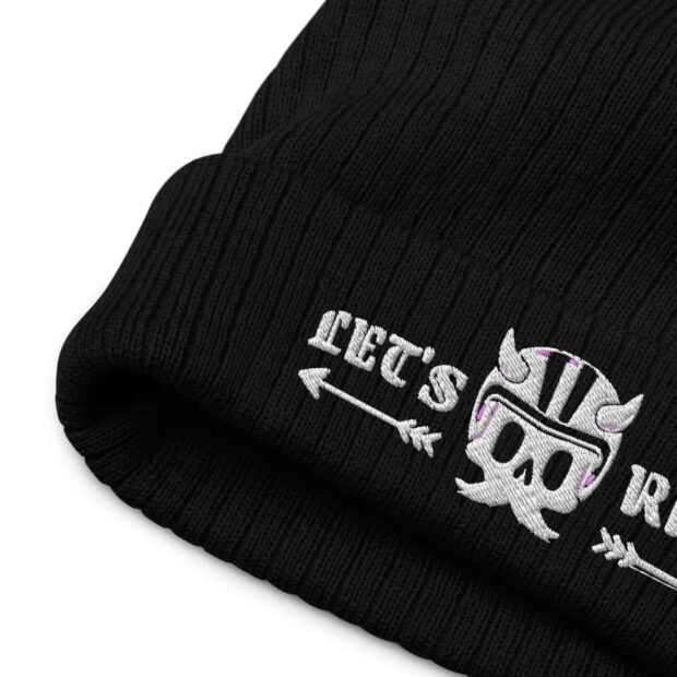 Ribbed knit beanie - Image 2