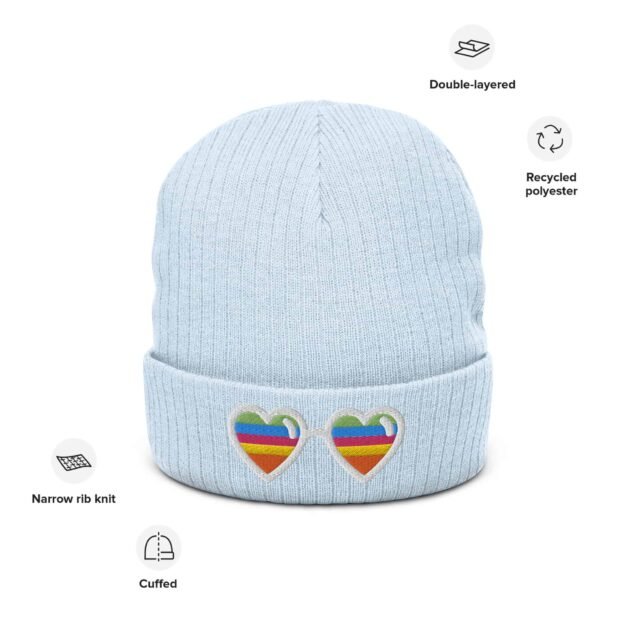 Ribbed knit beanie - Image 5