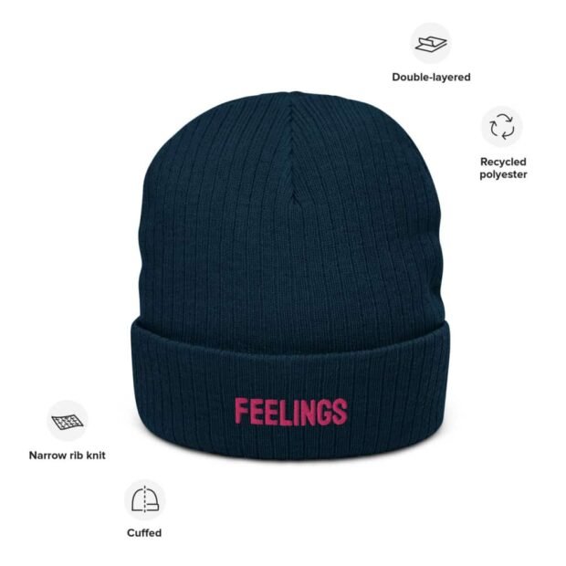 Ribbed knit beanie - Image 4