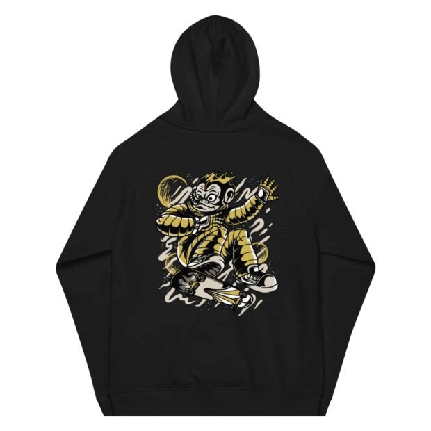 Living Stars - Unisex eco raglan hoodie - Image 2