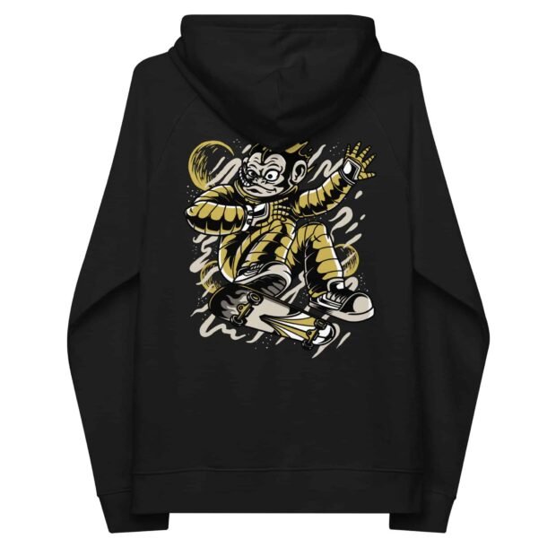 Living Stars - Unisex eco raglan hoodie - Image 9