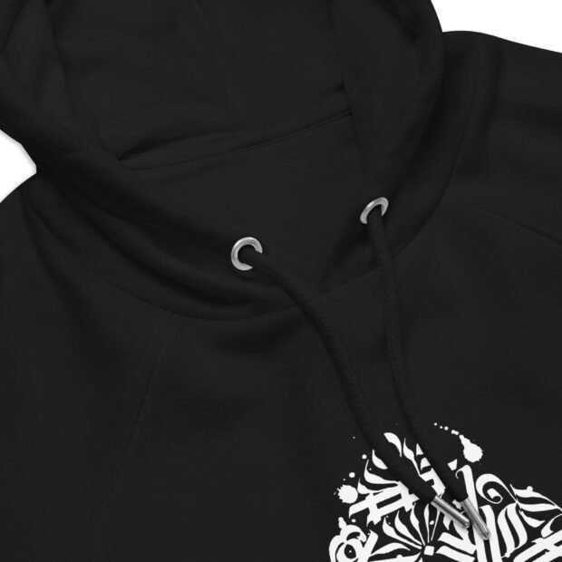 Faith - Unisex eco raglan hoodie - Image 4