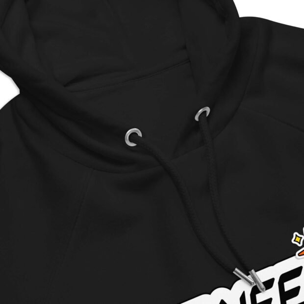I need more space - Unisex eco raglan hoodie - Image 3