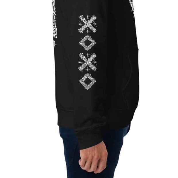 Faith - Unisex eco raglan hoodie - Image 5