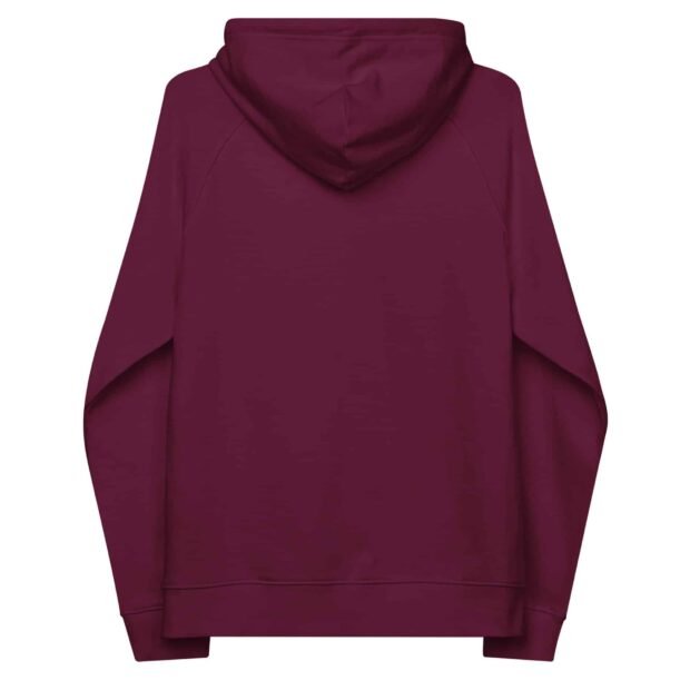 I need more space - Unisex eco raglan hoodie - Image 8