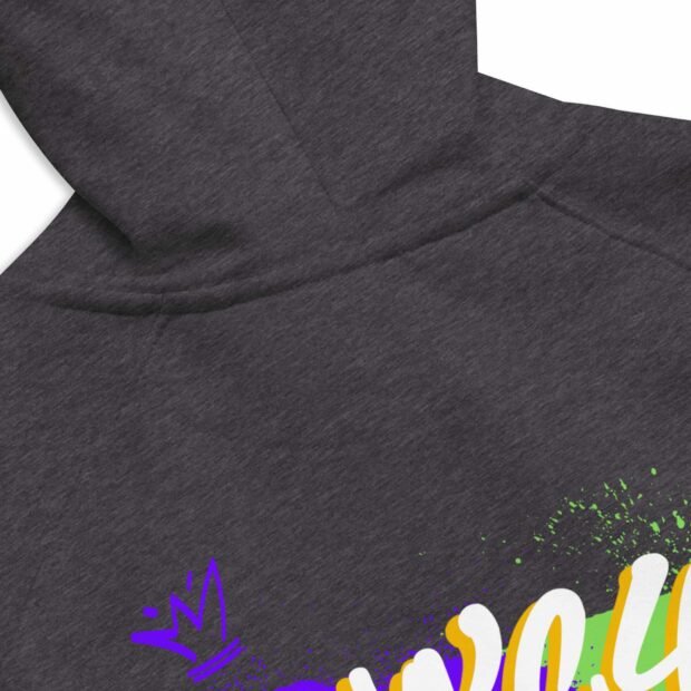 Monkeys - Unisex eco raglan hoodie - Image 4