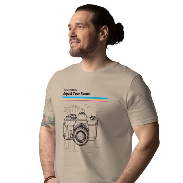 Photo Camera - Unisex organic cotton t-shirt